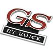 1972 Buick GS; Grill Emblem; GS by BUICK Nameplate