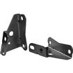 1964-72 Chevelle, 1967-69 Camaro, 1968-74 Nova; Power Brake Booster Brackets; For Boosters With 3-3/8" Square Bolt Pattern; Black