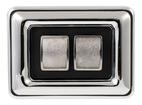 1977-78 Chrysler, Dodge, Plymouth; Power Window Switch; 2 Button; with Convex Buttons
