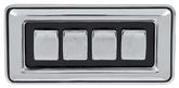1977-78 Chrysler, Dodge, Plymouth; Power Window Switch; 4 Button; with Convex Buttons