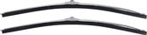 1970-81 Buick, Chevrolet, Pontiac, Oldsmobile, 1975-81 Chrysler, Dodge, Plymouth; Windshield Wiper Blades; 3/16" Trico-Style ; Side Lock Connection; Satin Stainless; 18" ; Pair; Various Models