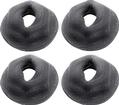 Speed Nut for 1/8" Stud - Self Threading - 4 Piece Set; with Rubber Pad