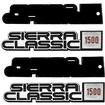 1981-86 GMC C/K, 1989 GMC R/V Truck, SUV; Fender Emblem Set; Sierra Classic 1500