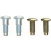 1967-72 Chevy, GMC; Seat Belt Bolt Kit; Front Bench Seat Applications with Lap Belts; Coarse Thread; 4 Piece