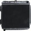 1962-64 Plymouth Fury V8 361 / 383 / 413 / 426 With Standard Trans 4 Row Replacement Radiator