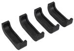 1967-72 Chevrolet, GMC Truck; Upper and Lower Radiator Mount Cushions; with 2 or 3 Row Radiator; w/o AC