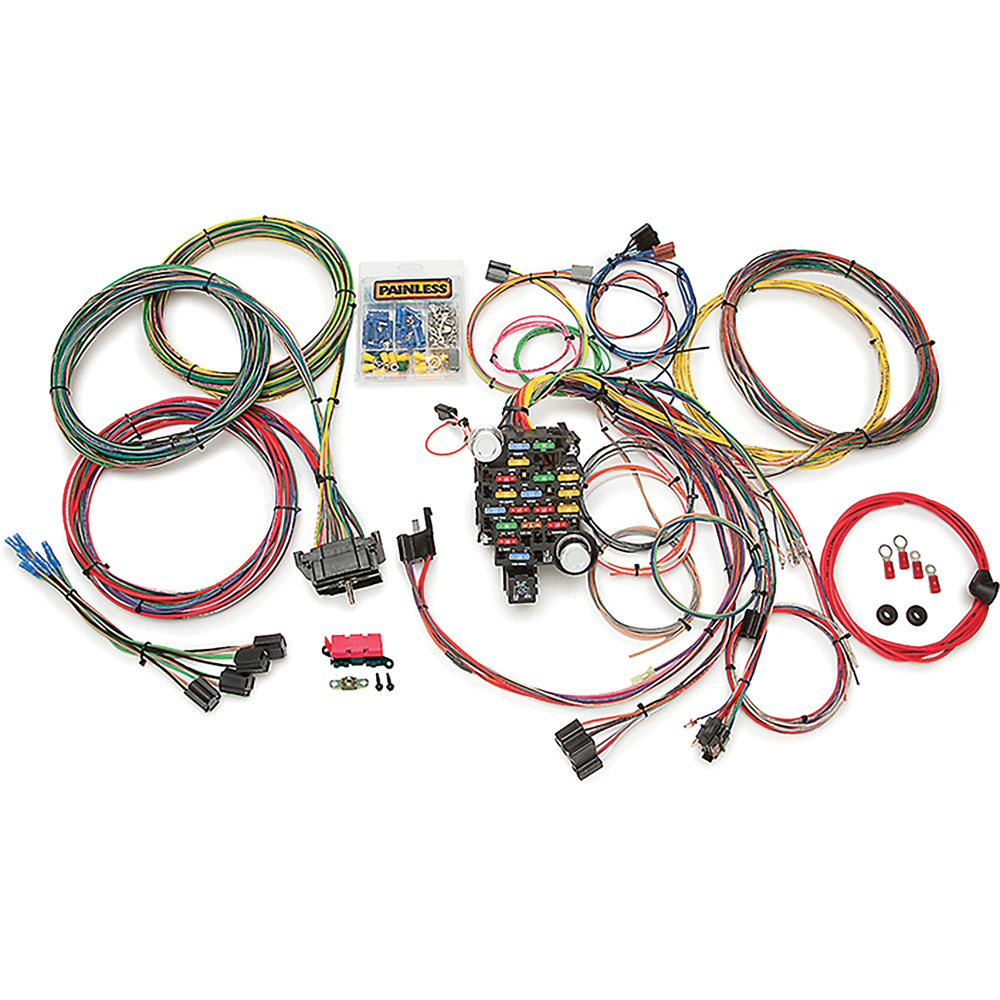 1967-1972 All Makes All Models Parts | 10206 | 1967-72 GM Truck/Van/SUV;  Painless 28-Circuit Complete Wiring Harness | Classic Industries