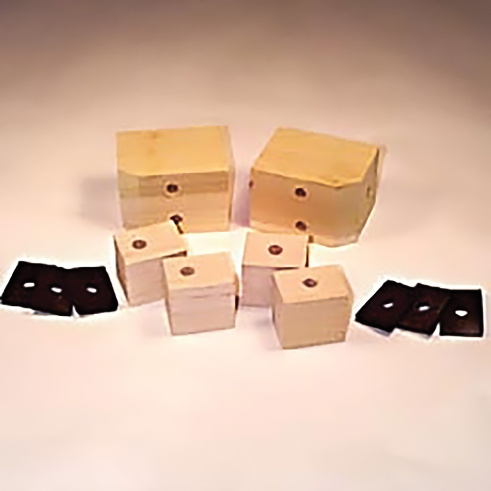 Bed Mounting Blocks & Pads - Shortbed - Classic Chevy Truck Parts