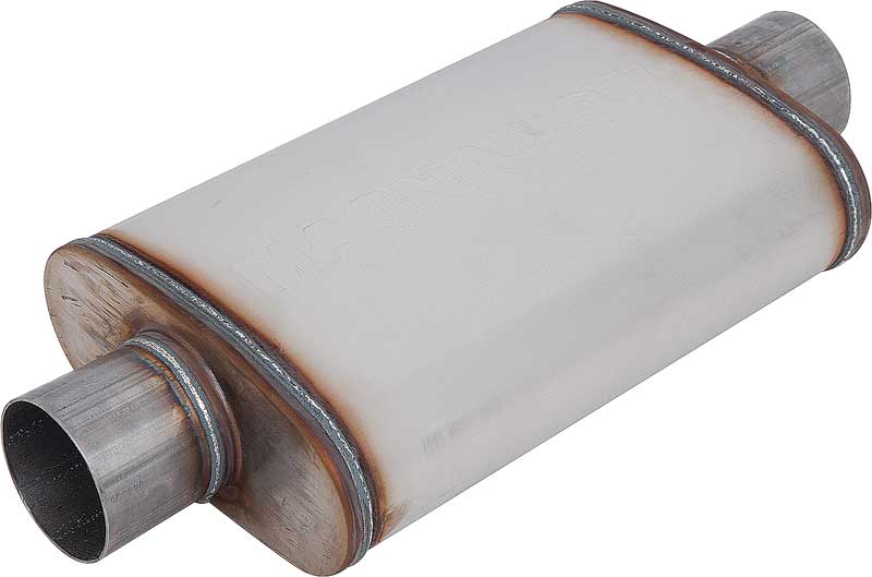 1930-2007 All Makes All Models Parts | 11219 | Magnaflow 4X9 Oval 14" Stainless  Muffler Center/Center | Classic Industries