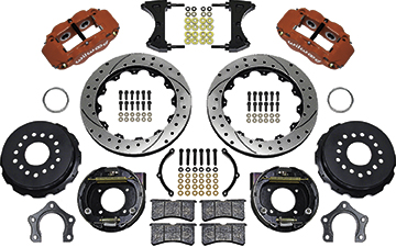 Wilwood 140-10941-D W4A REAR KIT 14.00 DRILLED