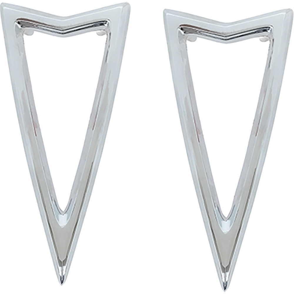 1968 Bonneville, Catalina, Firebird, Executive; Rear Side Marker Bezels; Pair