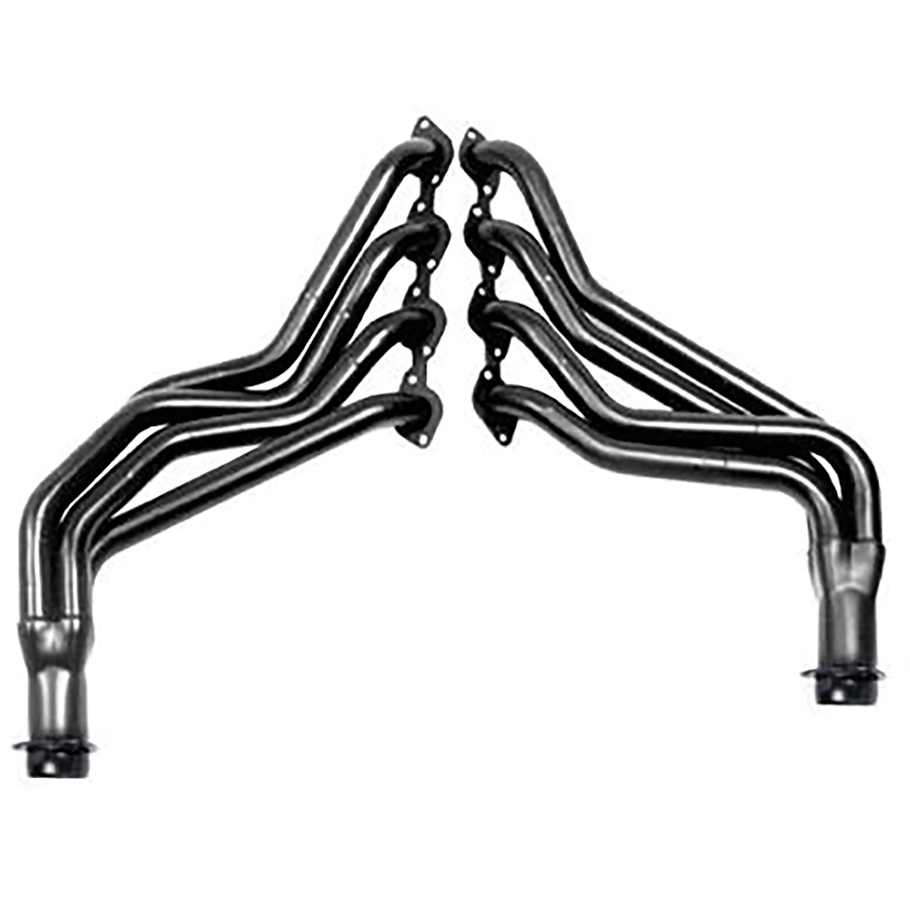 1967-87 Chevrolet/GMC 2WD Truck Big Block - Elite Black Coated 1-3/4" Full-Length Hedman Smog Headers