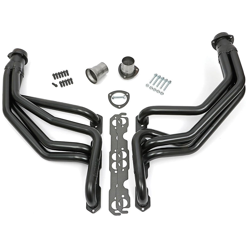1967-87 Chevrolet/GMC 2WD/4WD Truck Small Block - Elite Black Coated 1-5/8" Full-Length Hedman Smog Headers
