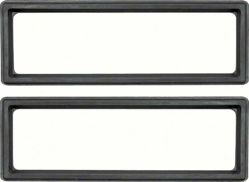 1968-69 Chevy II, Nova; Molded Rubber Tail Lamp Bezel to Body Gaskets; Pair