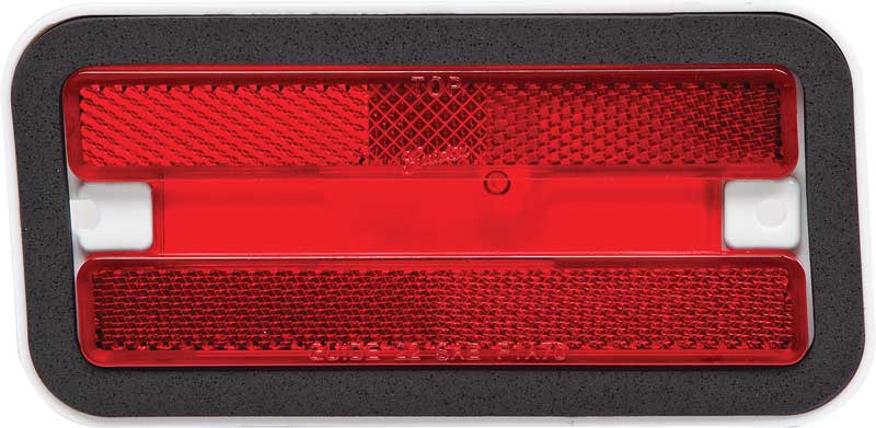 1970-81 Firebird, Trans Am; Rear Side Marker Lamp; with Gasket; LH Driver Side