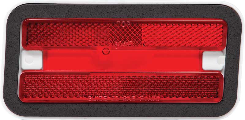 1970-81 Firebird, Trans Am; Rear Side Marker Lamp; with Gasket; RH Passenger Side