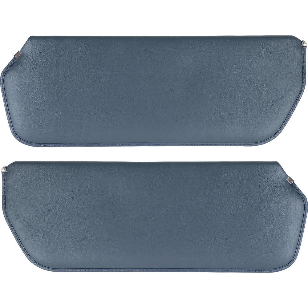 1973-87 Chevrolet / GMC Truck Padded Madrid Grain Vinyl Sunvisors - Dark Blue
