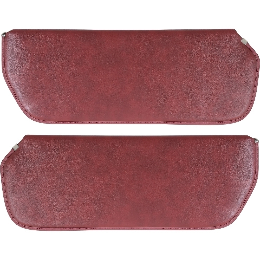 1973-87 Chevrolet / GMC Truck Padded Madrid Grain Vinyl Sunvisors - Maroon