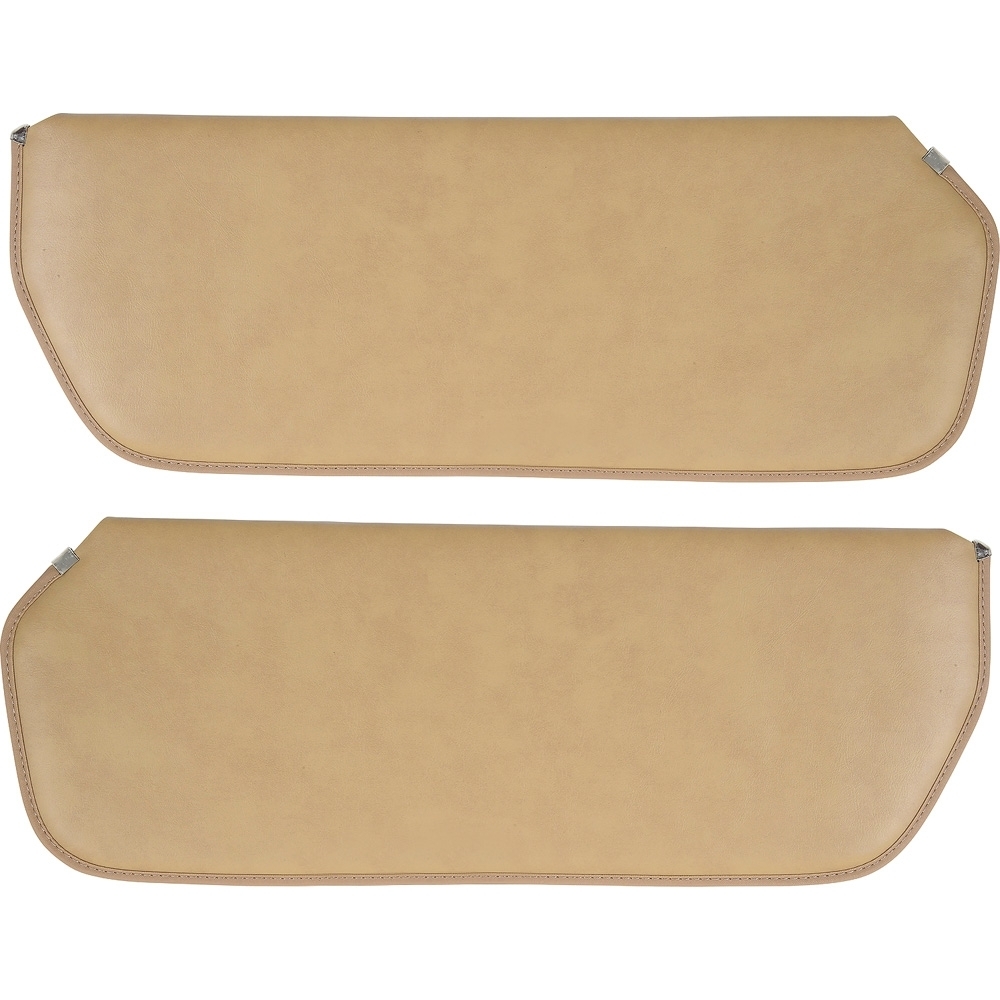 1973-87 Chevrolet / GMC Truck Padded Madrid Grain Vinyl Sunvisors - Tan