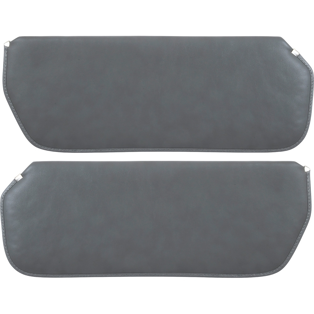 1973-87 Chevrolet / GMC Truck Padded Madrid Grain Vinyl Sunvisors - Charcoal