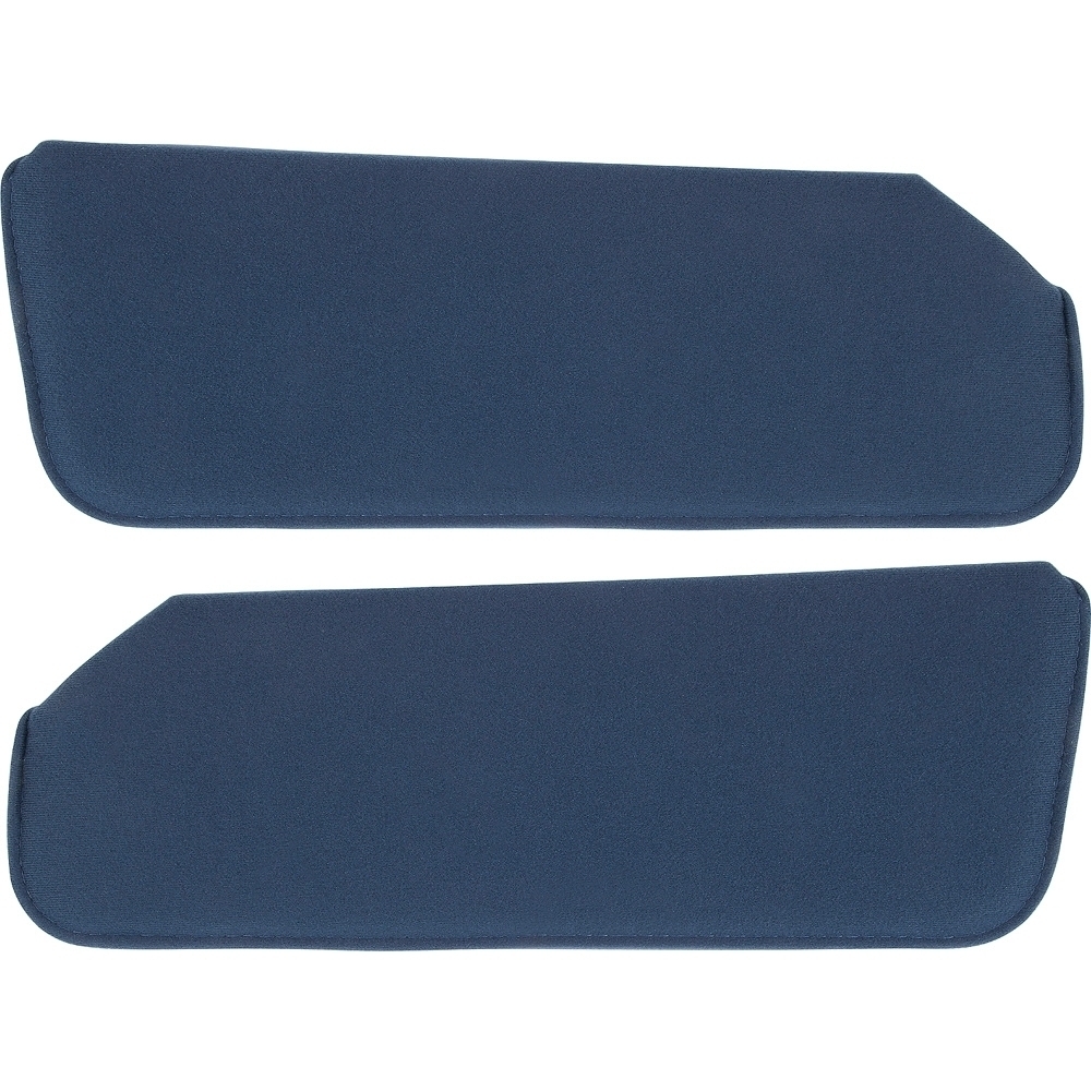 1988-98 Chevrolet / GMC Pickup Foam Back Cloth Sun Visors - Navy Blue