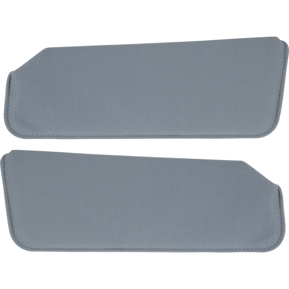 1988-98 Chevrolet / GMC Pickup Foam Back Cloth Sun Visors - Medium Dark Gray