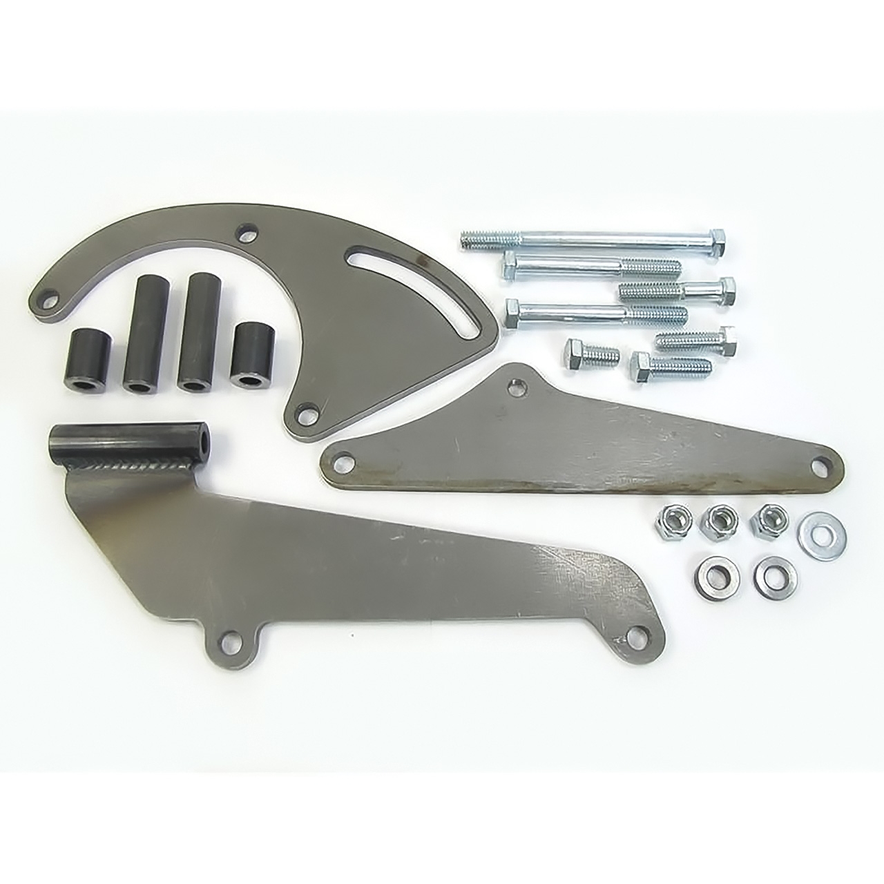 Sanden Style 508 AC Compressor Bracket; Small Block Chevy; w/ Short Water Pump; RH, Passenger Side