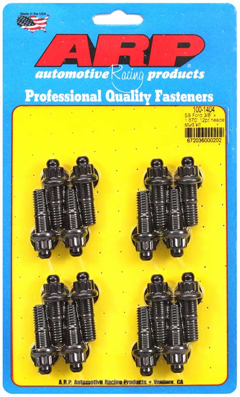 ARP Header Stud Kits | Multiple Ford Fitments (400-1404) main image 0