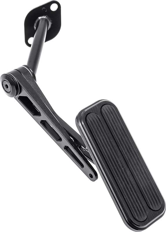 Lokar Pedale Acceleratore In Alluminio Billet Cromato Con Inserti In Gomma - Modello BAG-6188 - Compatibile Con Cavo, Fissaggio Originale - 5