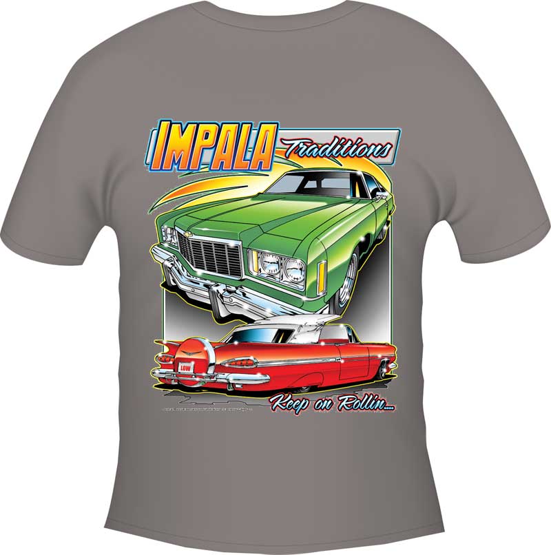 1959 Chevrolet Impala Parts | BT1215S | Impala Traditions T-shirt ...
