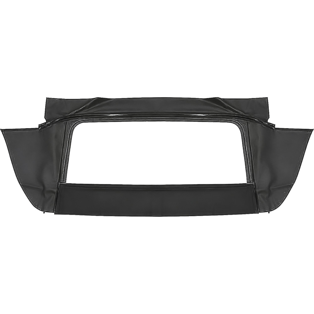 1965-70 Impala/GM B-Body Convertible; Rear Window Only; Plastic; Pinpoint Vinyl; Black