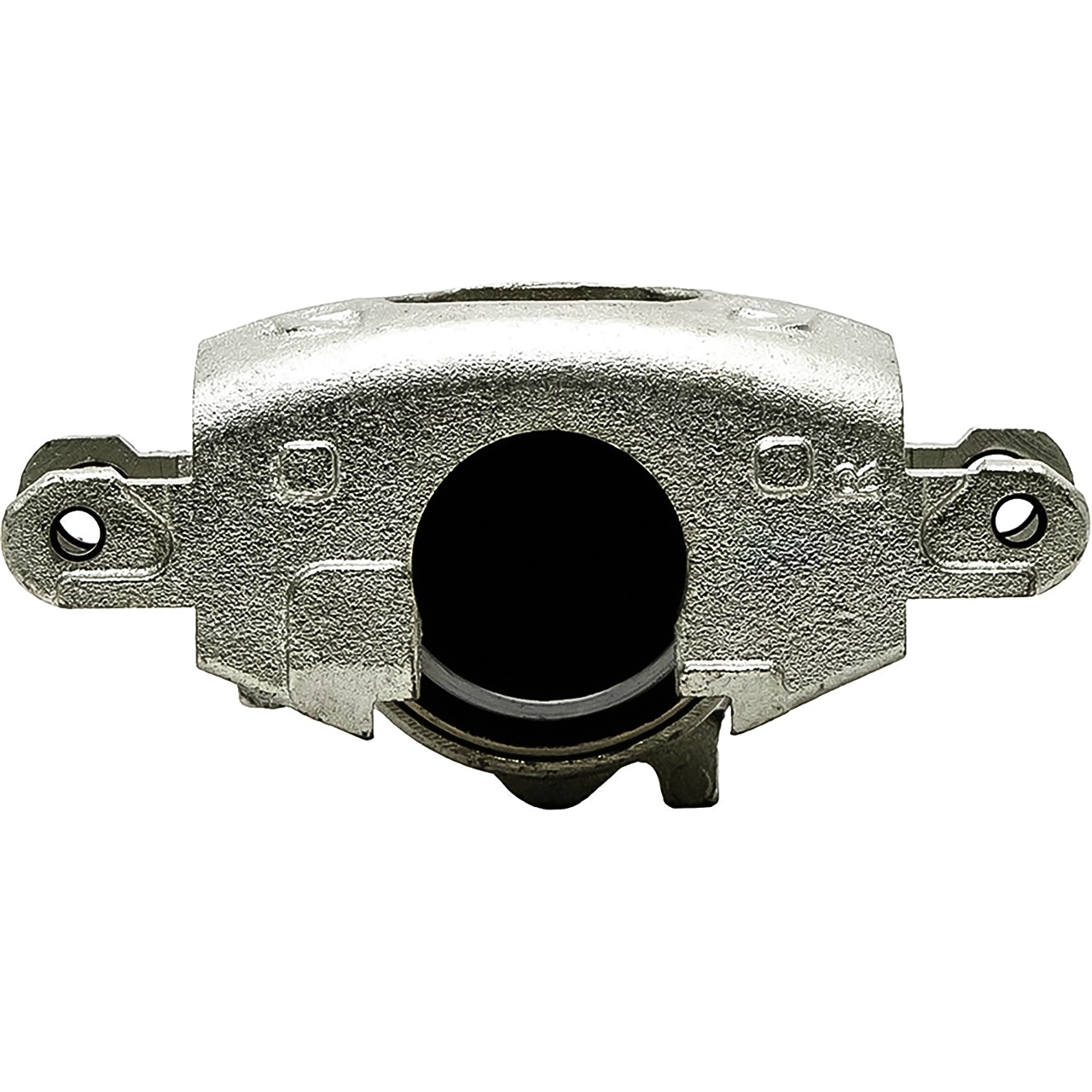 1977 Chevrolet Camaro, Buick Regal, Pontiac Firebird, Oldsmobile Cutlass; Disc Brake Caliper; Front Right; Silver Zinc Coated