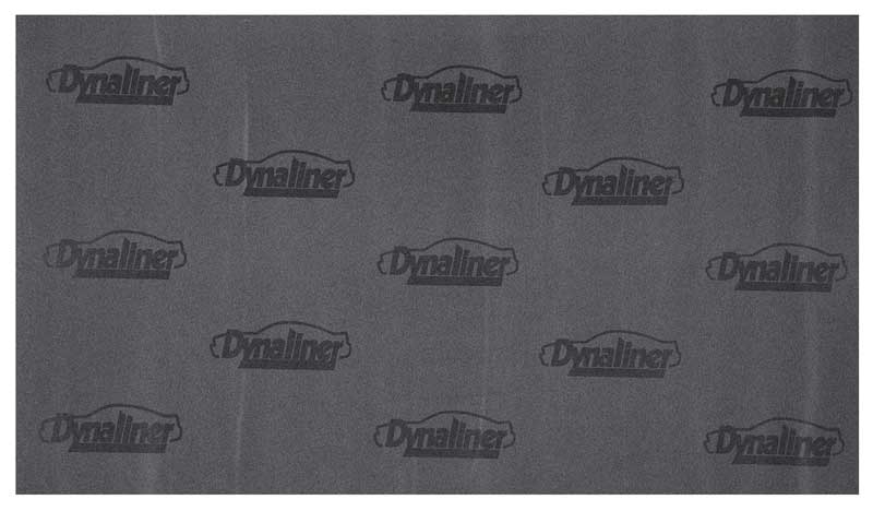 Dynaliner 32" x 54" Hood Insulation Sheet - 1/4" Thick