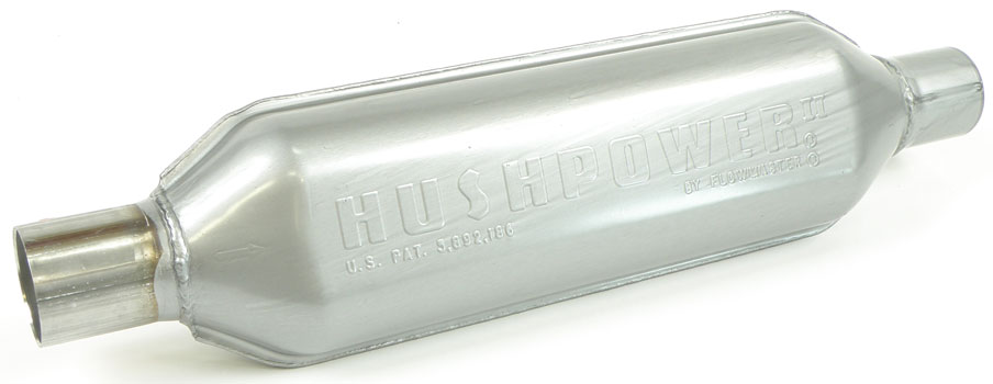 Flowmaster 12512304 HUSHPOWER II 2.5IN/OUT 4IN X 5IN X 18IN 409S SUPER MUFFLER main image 1