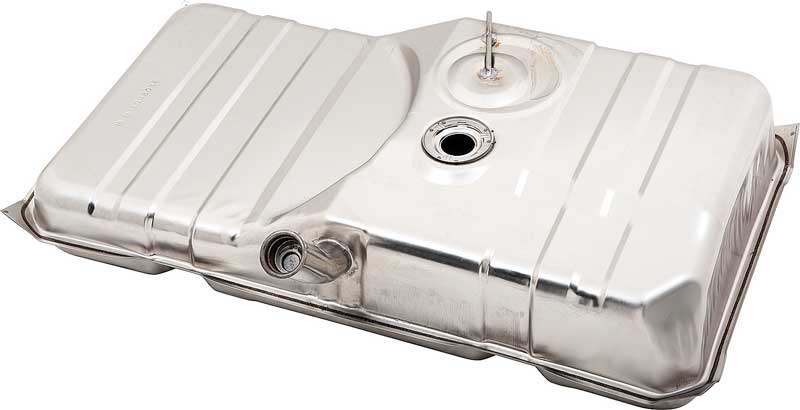 1974-1978 All Makes All Models Parts, FT1004C, 1974-77 Camaro, 1974-1978  Firebird; Fuel Tank; with Fuel Neck; Stainless Steel; 21 Gallon Capacity