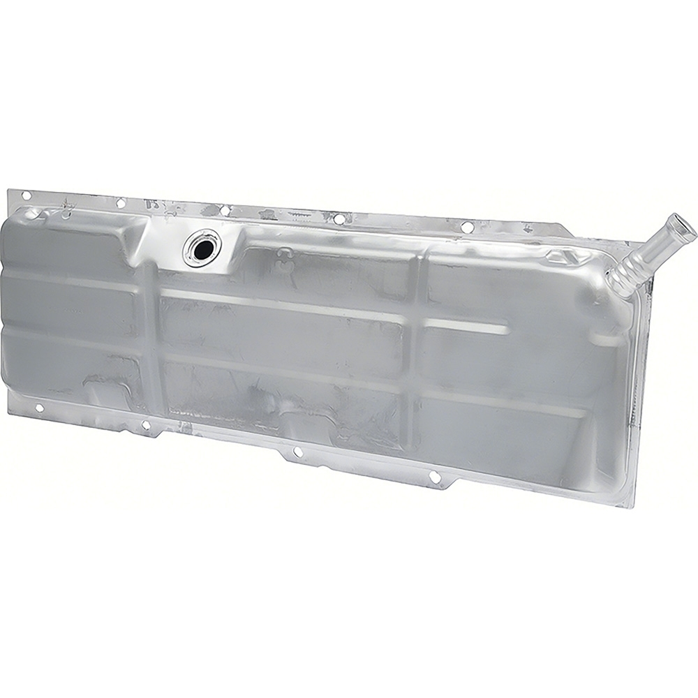 1967-72 Chevrolet, GMC Pickup; EFI Fuel Tank; with Filler Neck; without EEC; Zinc Coated; 20 Gallon Tank; Mounts Vertically in Cab; With 1/4" NPT Bung For EFI Return
