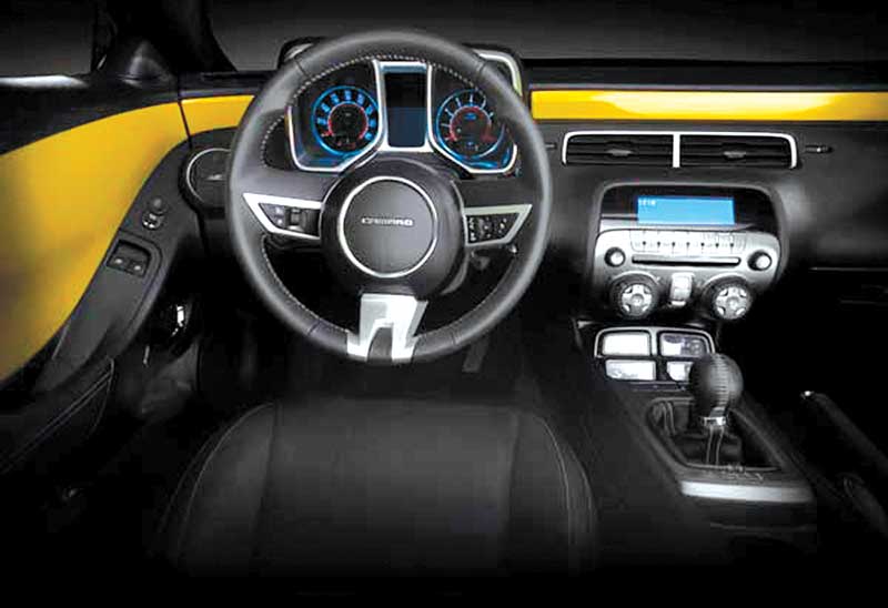 2010-2015 All Makes All Models Parts, G13076, 2010-13 Camaro - Interior  Trim Kit - Rally Yellow (GCO)