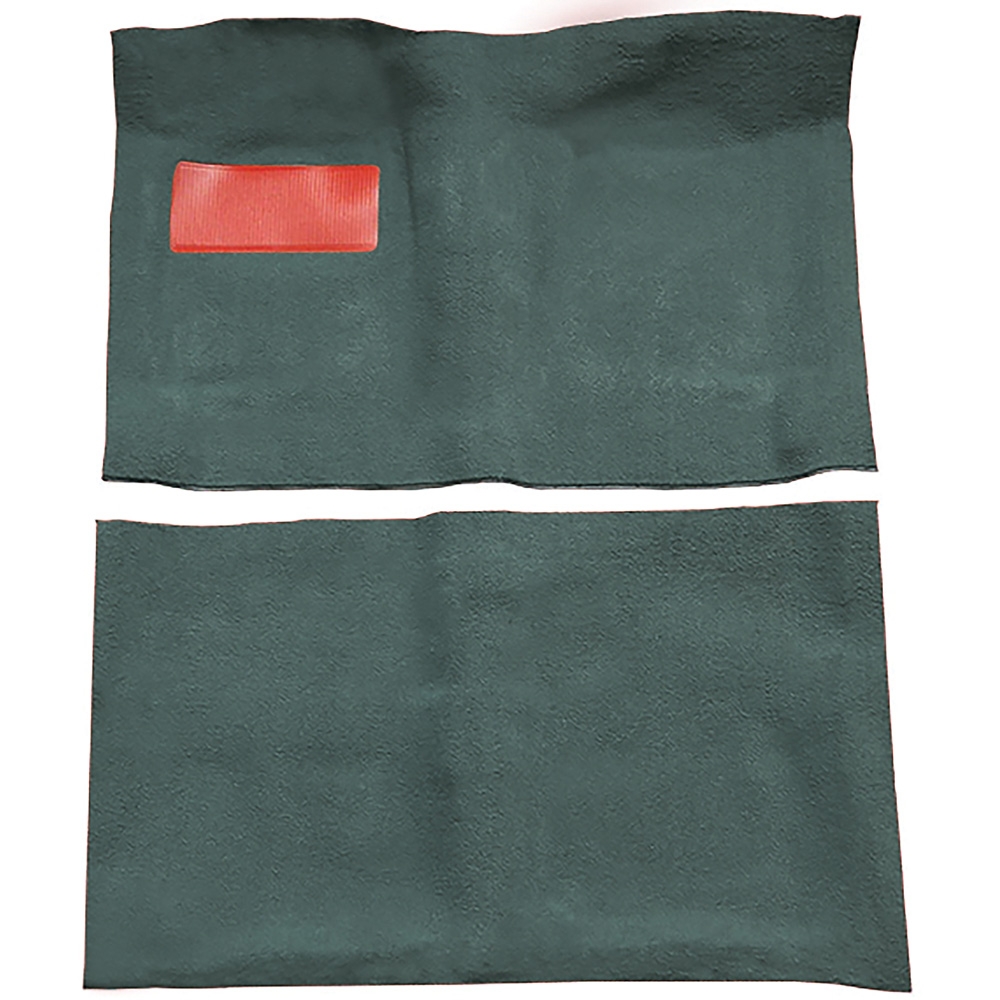 1964-67 Chevrolet El Camino; 4-Speed or Automatic; Complete Molded Carpet Set; Loop; Aqua