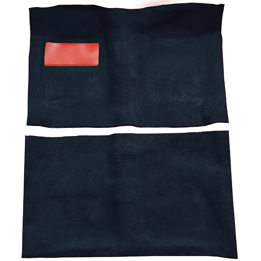1964-67 Chevrolet El Camino; 4-Speed or Automatic; Complete Molded Carpet Set; Loop; Dark Blue