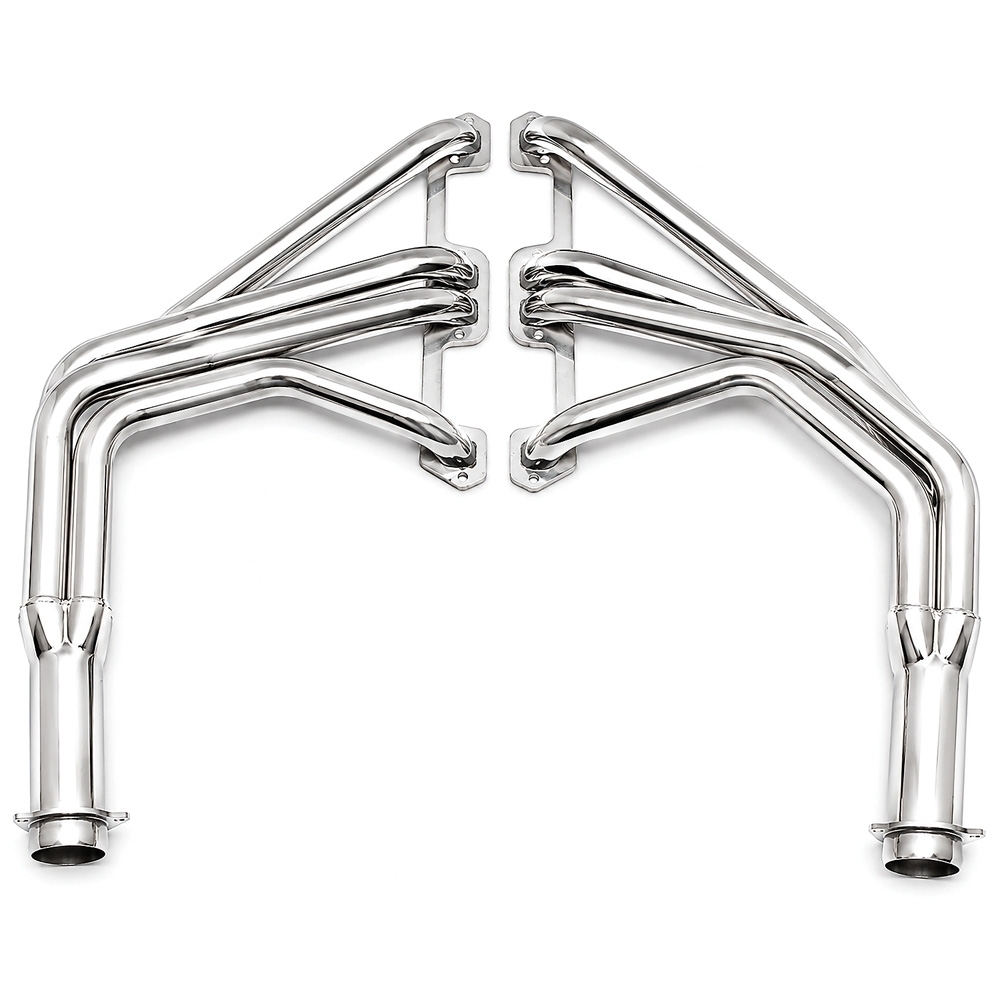 1974-84 Dodge Truck, Ramcharger; 361-440 cid V8; 4WD; Hedman Hedders Standard Full Length Headers; 1-3/4 in. Tube; 3 in. Collector; HTC Coating