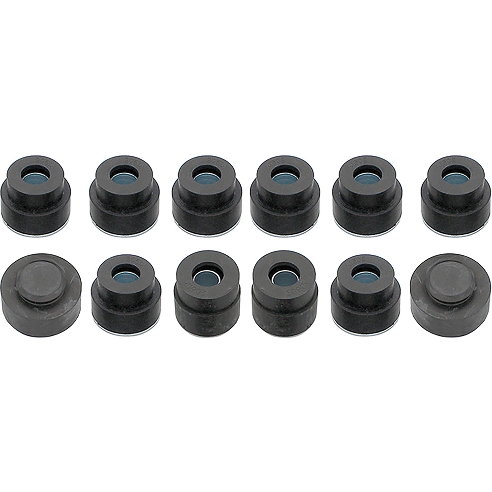 1968-72 Chevelle El Camino, Gran Sport, Skylark, Special, Cutlass, 442, F85, GTO, Tempest, LeMans; Body to Frame Mount Bushing Kit; Hardtop, Sedan and El Camino Models; Includes 10 Complete Bushings and 2 Solid Bushings; Hardware sold separately.