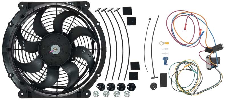 All Makes All Models | *EF6504 | 12" Electric Engine Cooling Fan Kit | Classic Industries