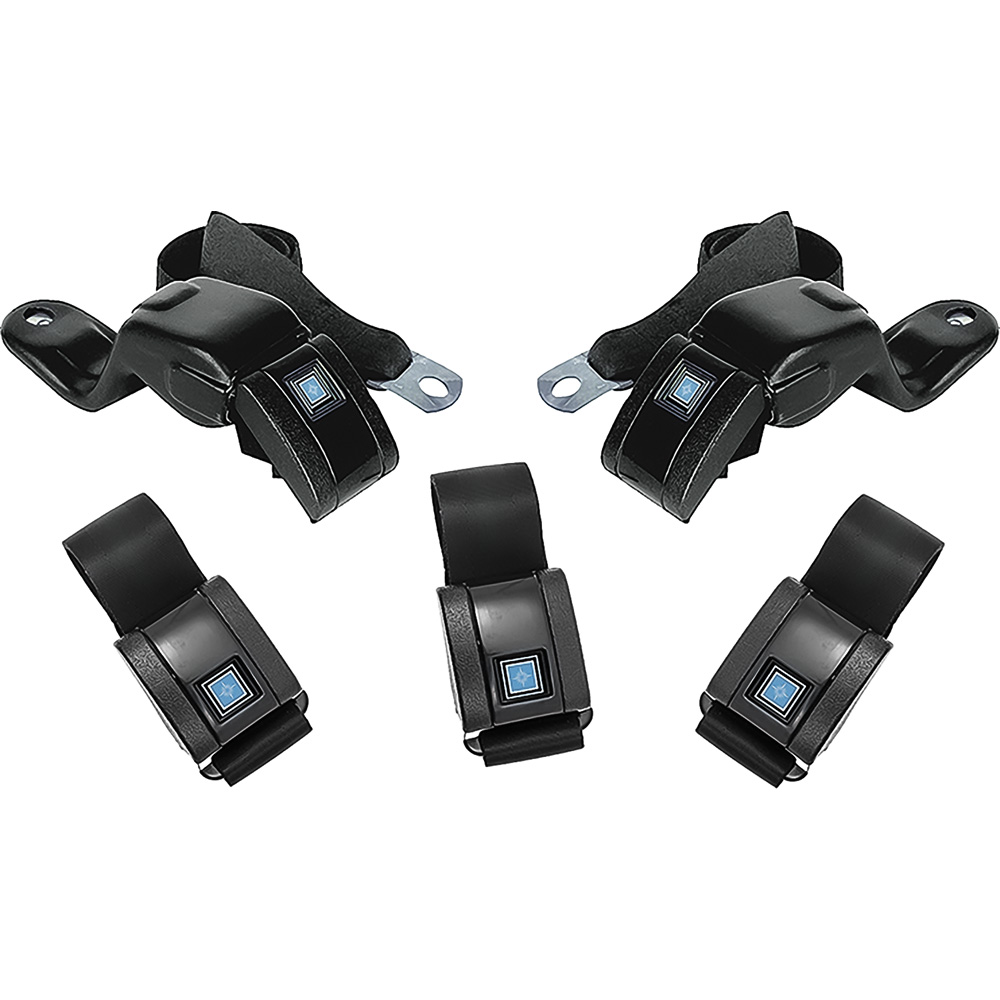Set 2 Cinture Sicurezza Anteriore - Citroen C1 I / Peugeot 107 - 5