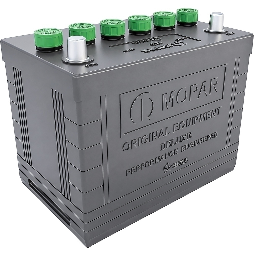 1965-74 Chrysler; Group 24 Collector Series 12 Volt LTO Battery; 69AH, 700 Cranking Amps; Green Cap