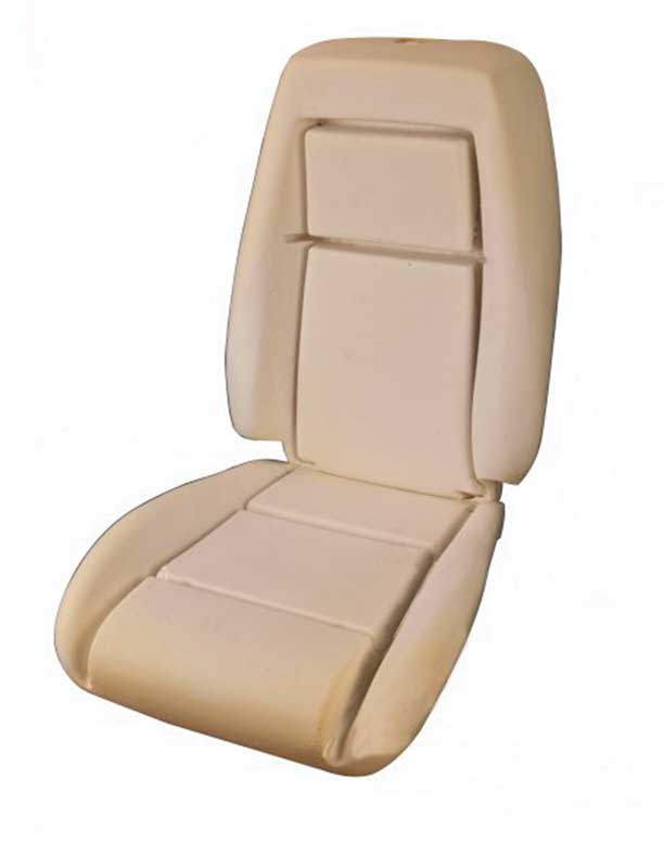 1983 GT Seat Foam, WITHOUT Knee Bolsters--: Classic Car Interior