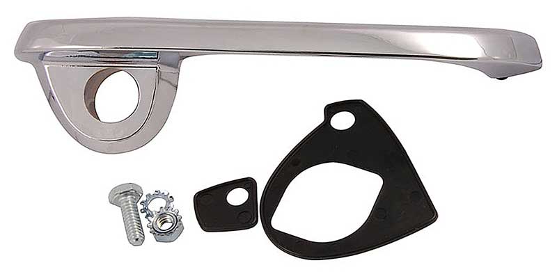 1967-1972 All Makes All Models Parts, TR22404A, 1967-72 Ford F-100,F-250,  F-350 Truck; Outer Door Handle; With Gaskets; RH; Passenger Side