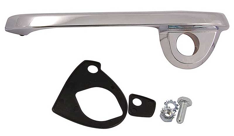 1967-1972 All Makes All Models Parts, TR22404A, 1967-72 Ford F-100,F-250,  F-350 Truck; Outer Door Handle; With Gaskets; RH; Passenger Side