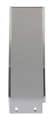 1967 Ford Mustang; Deluxe; Without AC; Dash Panel Trim Set; Brushed Aluminum; 3 Pieces