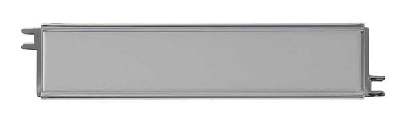 1967 Ford Mustang; Deluxe; Without AC; Dash Panel Trim Set; Brushed Aluminum; 3 Pieces
