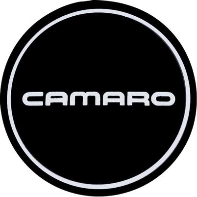 1990 Camaro; Center Wheel Cap Insert ; Camaro; Silver/Black; N90; Aluminum Wheel